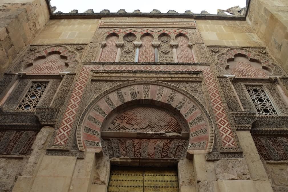 Ornamen di Masjid Cordoba Spanyol