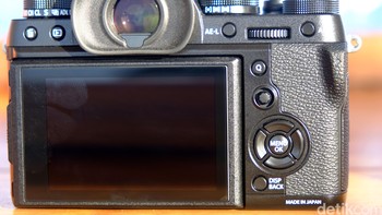 X-T2 pun kini bisa merekam video 4K dengan frame rate 24, 25 maupun 30 fps. Foto: detikINET - Anggoro Suryo Jati