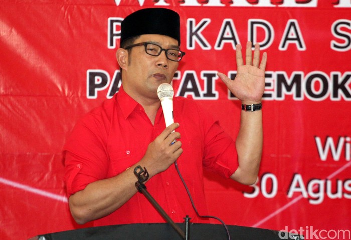 Pilgub Jabar 2018, Politikus PDIP: Ridwan Kamil Sudah Merapat