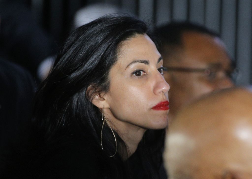 Huma Abedin. 