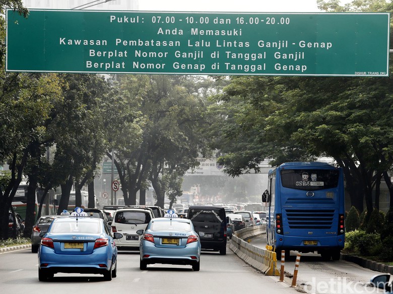 BPTJ Usul Jam  Ganjil  Genap  di Thamrin Sudirman Ditambah