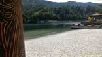 Penampakan Pantai di Danau Toba