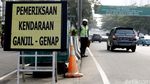 Mobil Berpelat Ganjil Ditilang di Bundaran Senayan