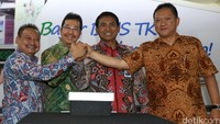 Dengan kerja sama ini para pekerja BPU seperti tukang ojek, pedagang, sopir angkutan umum dan lainnya dapat lebih mudah melakukan pembayaran iuran.