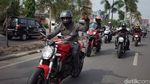Ducatisti Indonesia dan Malaysia Turing di Sumatera
