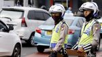 Mobil Berpelat Ganjil Ditilang di Bundaran Senayan