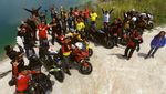Ducatisti Indonesia dan Malaysia Turing di Sumatera