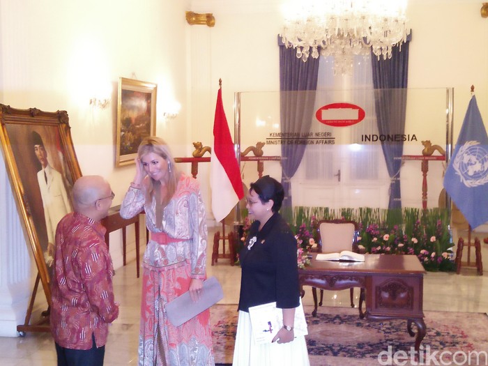 Bertemu Ratu Belanda, Menlu Retno: Bahas Financial Inclusion
