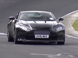 Aston Martin DB11 dengan Mesin V8 dari AMG Dites di Nurburgring