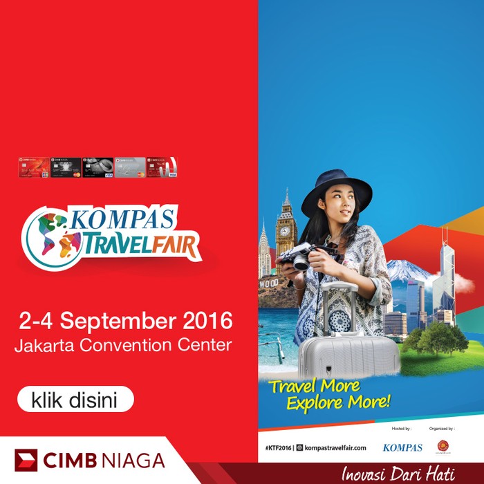 Dapatkan Penawaran Menarik Traveling ke Banyak Negara Bersama CIMB Niaga