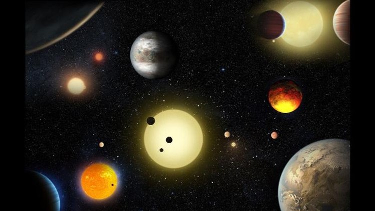 Ilustrasi Tata Surya (NASA/W STENZEL)