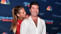 Heidi Klum dan Simon Cowell saat berpose di red carpet Americas Got Talent Season 11 di Hollywood, Amerika Serikat, Selasa (30/8/2016). Alberto E. Rodriguez/Getty Images/detikFoto.