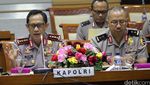 Kapolri Rapat dengan Pansus RUU Terorisme