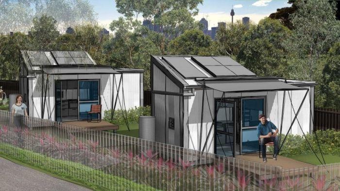 Proyek Pertama Rumah Mungil untuk Tunawisma di Australia