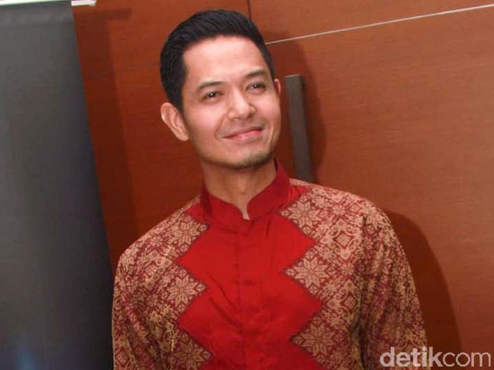 Dude Herlino saat ditemui di kawasan Cawang