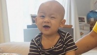  Lucunya Baby Svarga, panggilan putra pertamanya tersebut. (Dok.Instagram/donitabhubiy)
