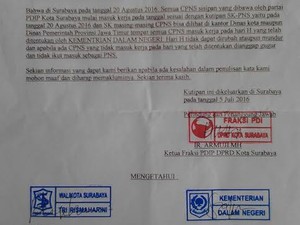 Korban Penipuan CPNS Pemkot Surabaya Diminta Membayar Uang Rp 10-Rp 35 Juta