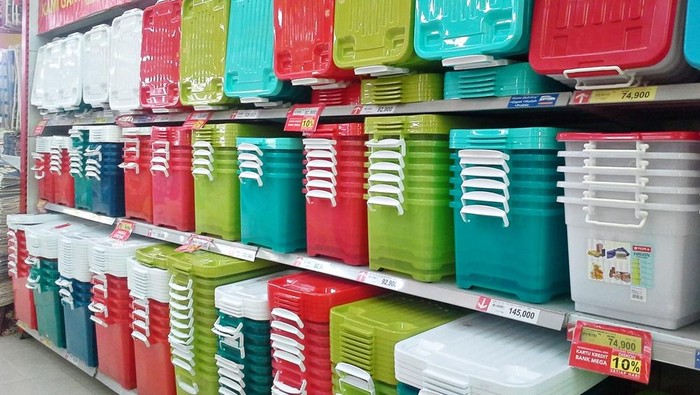 Promo Aneka Boks Penyimpanan di Transmart Carrefour