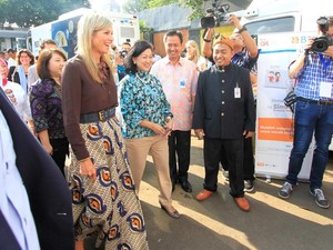 Dikunjungi Ratu Maxima, BNI Perkenalkan Program SimPel & e-Warong KUBE