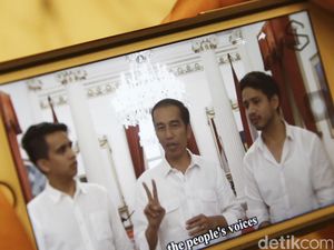 Serunya Kakak Beradik YouTuber Ngevlog Bareng Presiden Jokowi