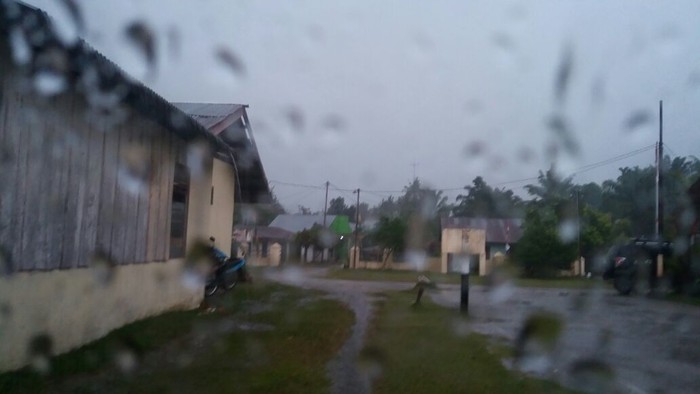 Akhirnya Hujan Guyur Riau, Udara Terbebas dari Asap Kebakaran Hutan