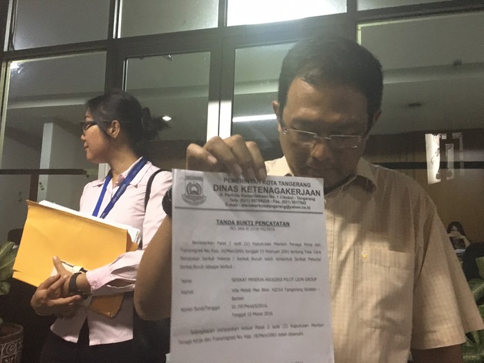 Pilot Korban PHK Laporkan Manajemen Lion Air ke Polda Metro