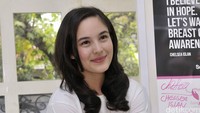 Chelsea Islan yang kini aktif dalam kegiatan sosial seperti kampanye pengecekan dini untuk kanker payudara. Pool/Noel/detikFoto.