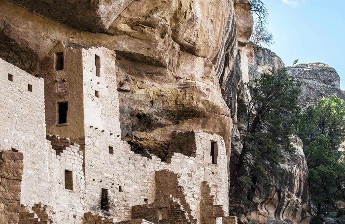 Mesa Verde Desa kuno Indian di AS