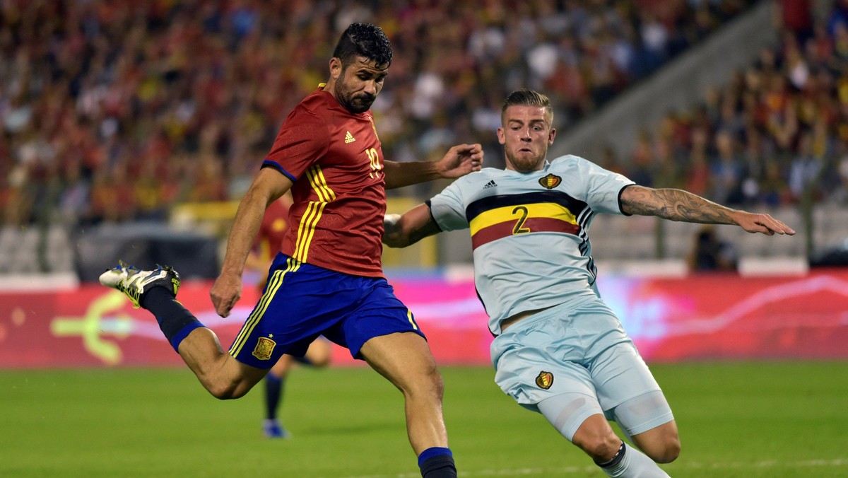 Diego Costa vs Belgia Diego Costa vs Belgia
