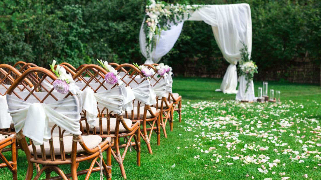 ilustrasi fokus wolipop pesta pernikahan