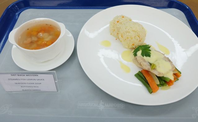 Pilihan Menu Makanan Tergantung pada Kelas Rawat Inap Pasien