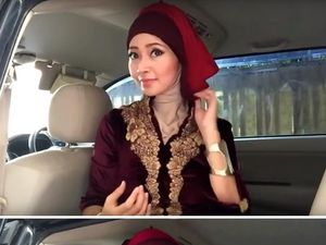Tutorial Hijab Turban untuk Kondangan dengan Kebaya