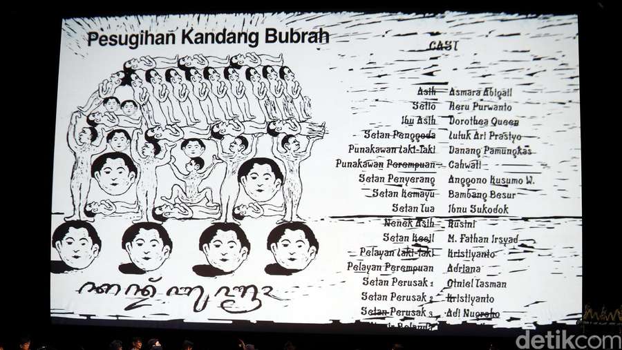 Pertunjukan Film Setan Jawa