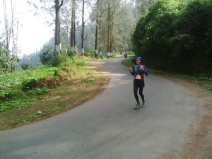 Pemandangan Indah yang Membayar Rasa Lelah Para Pelari Bromo Marathon