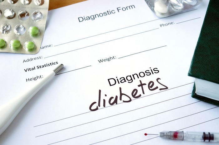 Diagnosis diabetes  and pills.