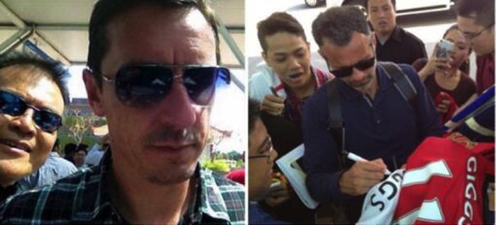 Kali Ini Giliran Giggs dan Neville yang Berlibur ke Bali