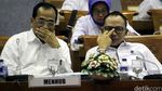 Menaker dan Menhub Rapat dengan Komisi IX DPR