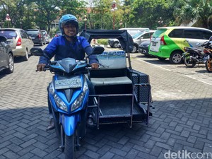 Driver Ojek Difabel Juga Bisa Layani Pesan Pijat Tunanetra Bersertifikat
