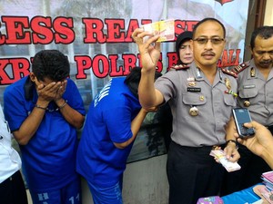 Polres Boyolali Amankan Dua Pengedar Uang Palsu Senilai Rp 117 Juta
