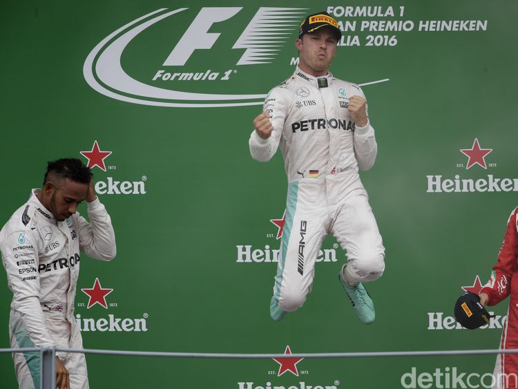 Rosberg Juara GP Italia