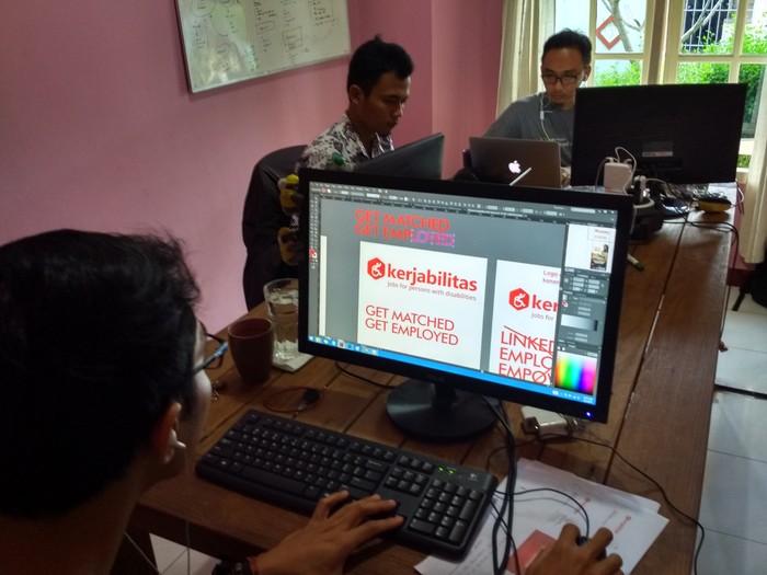 Salut ke Kelompok ini, Ciptakan Aplikasi Gratis Jembatani Difabel Cari Kerja