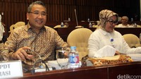 Eko Sandjojo menghadiri rapat di Komisi V, Gedung DPR, Jakarta, Senin (5/9/2016).