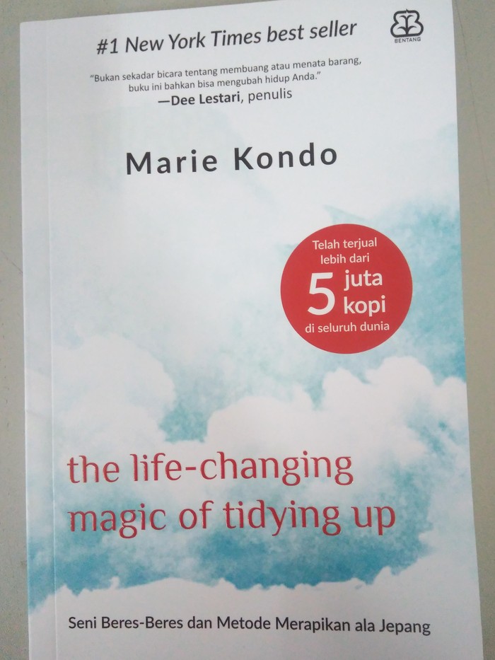 Buku Seni Metode Merapikan ala Marie Kondo Kini Hadir di Indonesia