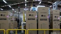LG Electronis Indonesia (LG) mengekspor 70 persen produksi kulkas dan 30 persen untuk kebutuhan dalam negeri.
