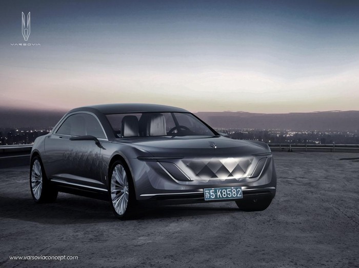 Desain Mobil Mewah Ini Terinspirasi dari Putri Duyung