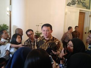 Ahok Singgung Bamus Betawi Saat Sambutan Pelepasan Atlet PON