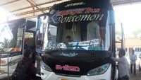 Foto: Inilah sleeper bus milik PO Brilian. Sleeper bus ini diklaim yang pertama di Indonesia (Arbi/detikTravel)