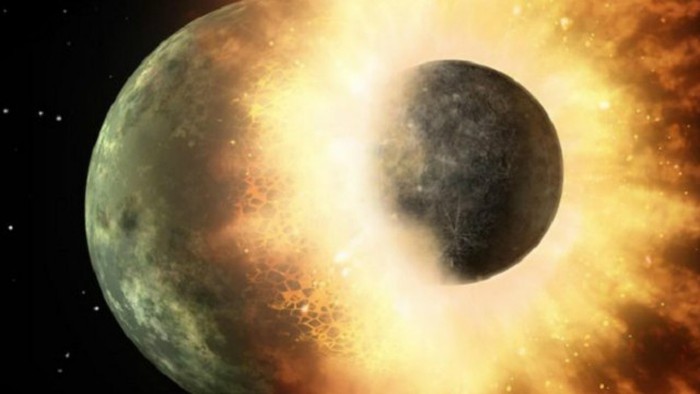 Karbon penyokong hidup berasal dari tabrakan planet