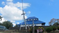 Foto: Masjid ini sudah ada sejak tahun 1511. Awalnya pertemuan rahasia, lalu setelah Islam masuk ke Buton, fungsi bangunannya berubah sebagai masjid (Afif/detikTravel)