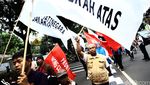 Demo Tolak Pencalonan Ahok di DPP PDIP